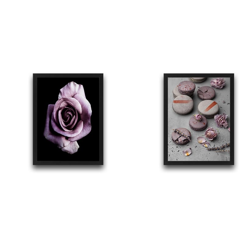 Dekorativ InnRammemet maling 2-Deler 30x40 cm - Flerfarget - Interiør - Maleri & posters - Lerretsbilder