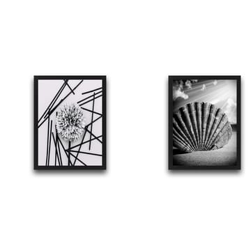 Dekorativ InnRammemet maling 2-Deler 30x40 cm - Flerfarget - Interiør - Maleri & posters - Lerretsbilder