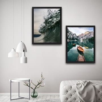 Dekorativ InnRammemet maling 2-Deler 30x40 cm - Flerfarget - Interiør - Maleri & posters - Lerretsbilder