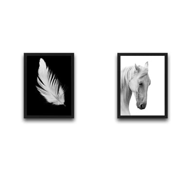 Dekorativ InnRammemet maling 2-Deler 30x40 cm - Flerfarget - Interiør - Maleri & posters - Lerretsbilder