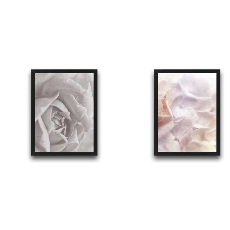 Dekorativ InnRammemet maling 2-Deler 30x40 cm - Flerfarget - Interiør - Maleri & posters - Lerretsbilder