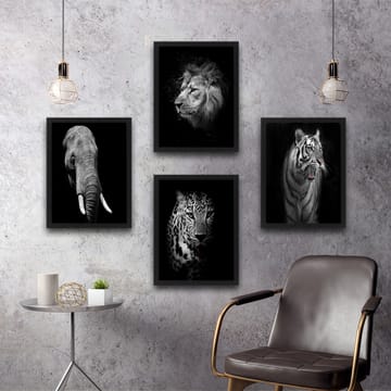 Dekorativ InnRammemet maling 30x40 cm - Flerfarget - Interiør - Maleri & posters - Lerretsbilder