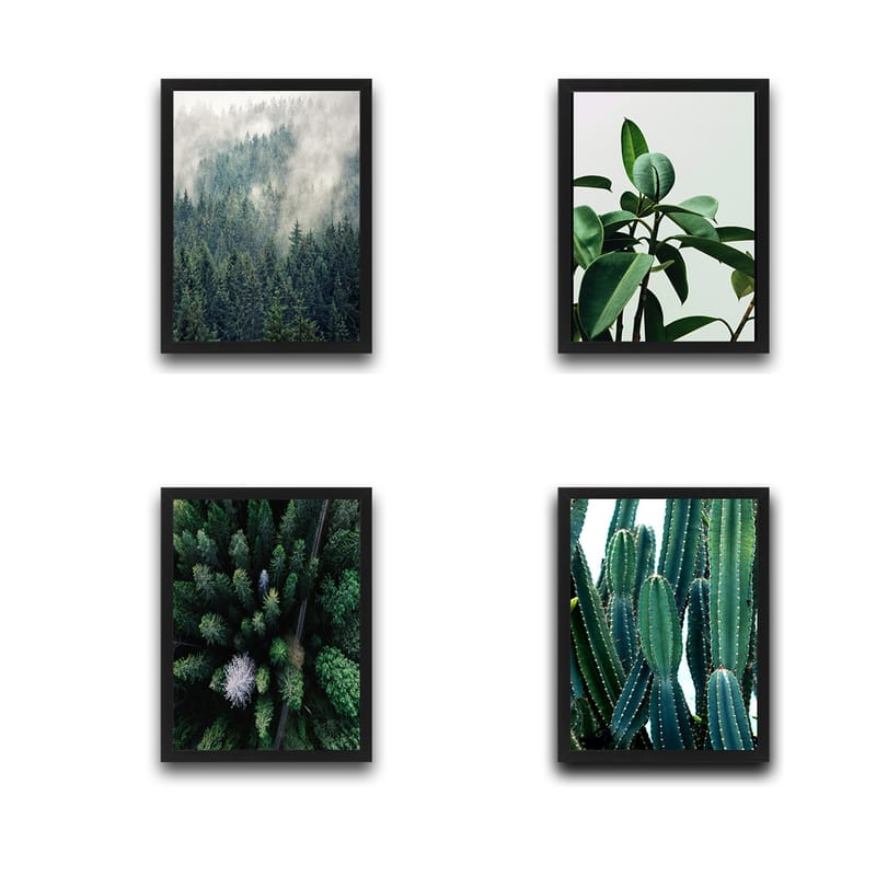 Dekorativ InnRammemet maling 30x40 cm - Flerfarget - Interiør - Maleri & posters - Lerretsbilder