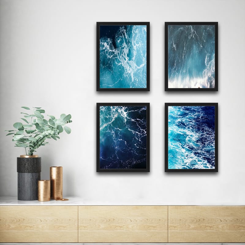 Dekorativ InnRammemet maling 30x40 cm - Flerfarget - Interiør - Maleri & posters - Lerretsbilder