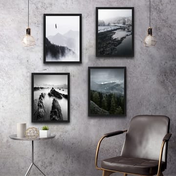 Dekorativ InnRammemet maling 30x40 cm - Flerfarget - Interiør - Maleri & posters - Lerretsbilder