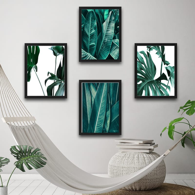 Dekorativ InnRammemet maling 30x40 cm - Flerfarget - Interiør - Maleri & posters - Lerretsbilder