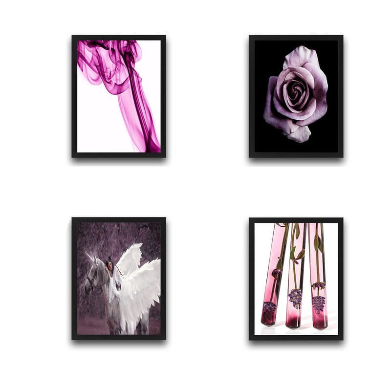 Dekorativ InnRammemet maling 30x40 cm - Flerfarget - Interiør - Maleri & posters - Lerretsbilder