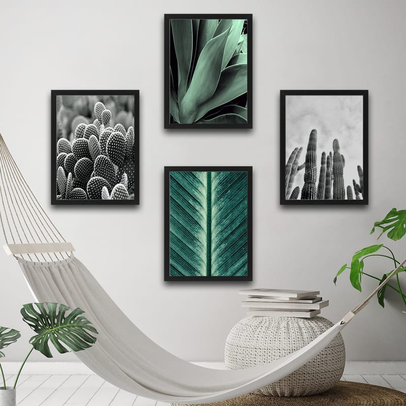 Dekorativ InnRammemet maling 30x40 cm - Flerfarget - Interiør - Maleri & posters - Lerretsbilder