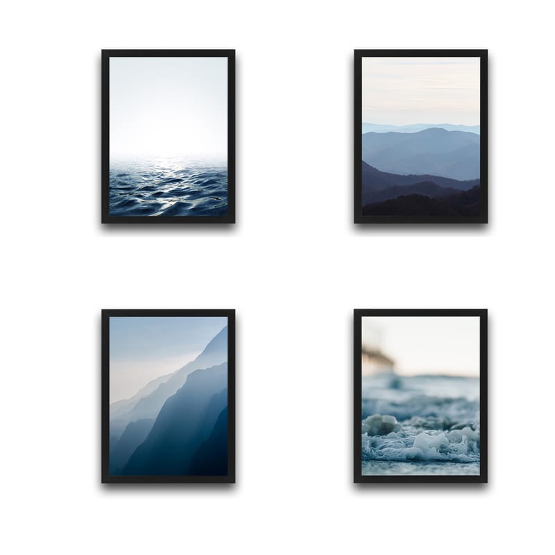 Dekorativ InnRammemet maling 30x40 cm - Flerfarget - Interiør - Maleri & posters - Lerretsbilder
