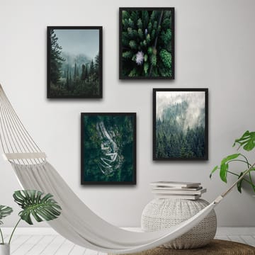 Dekorativ InnRammemet maling 30x40 cm - Flerfarget - Interiør - Maleri & posters - Lerretsbilder