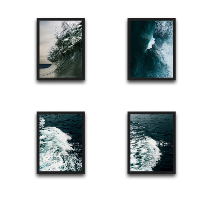 Dekorativ InnRammemet maling 30x40 cm - Flerfarget - Interiør - Maleri & posters - Lerretsbilder