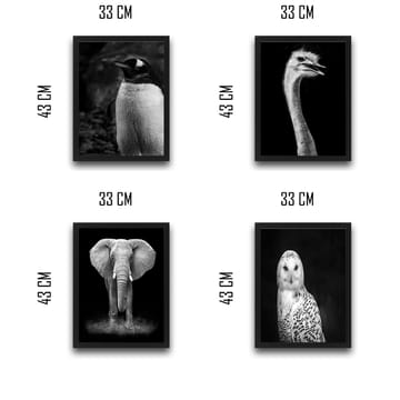 Dekorativ InnRammemet maling 30x40 cm - Flerfarget - Interiør - Maleri & posters - Lerretsbilder