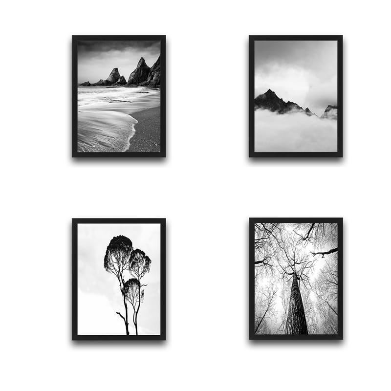 Dekorativ InnRammemet maling 30x40 cm - Flerfarget - Interiør - Maleri & posters - Lerretsbilder