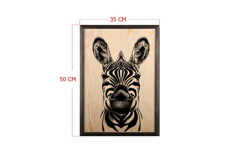 Dekorativ InnRammemet maling 35x50 cm - Flerfarget - Interiør - Maleri & posters - Lerretsbilder