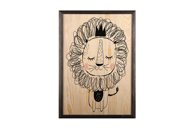 Dekorativ InnRammemet maling 35x50 cm - Flerfarget - Interiør - Maleri & posters - Lerretsbilder