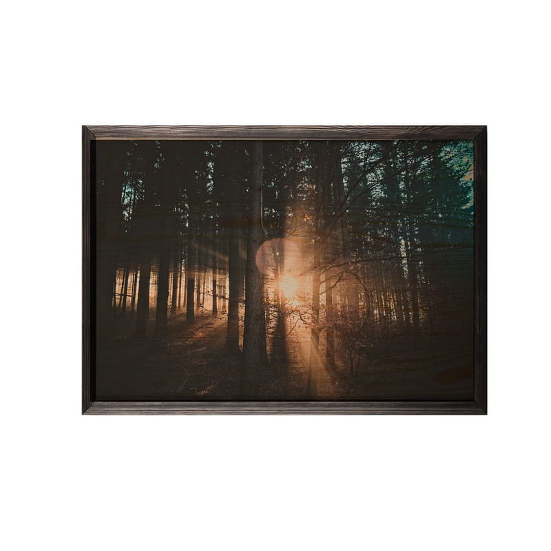 Dekorativ InnRammemet maling 35x50 cm - Flerfarget - Interiør - Maleri & posters - Lerretsbilder
