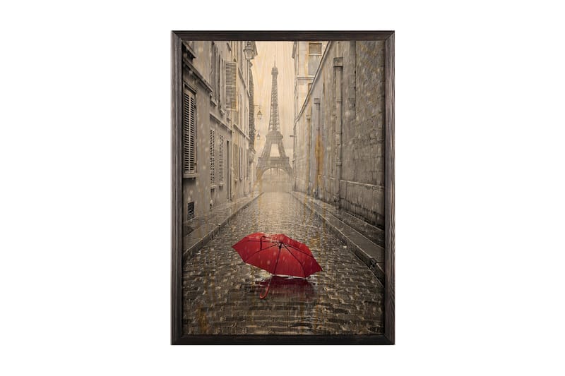 Dekorativ InnRammemet maling 35x50 cm - Flerfarget - Interiør - Maleri & posters - Lerretsbilder