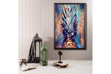 Dekorativ InnRammemet maling 35x50 cm - Flerfarget - Interiør - Maleri & posters - Lerretsbilder