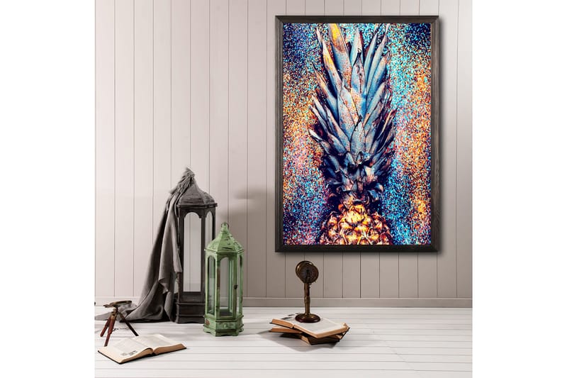 Dekorativ InnRammemet maling 35x50 cm - Flerfarget - Interiør - Maleri & posters - Lerretsbilder