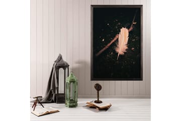 Dekorativ InnRammemet maling 35x50 cm - Flerfarget - Interiør - Maleri & posters - Lerretsbilder
