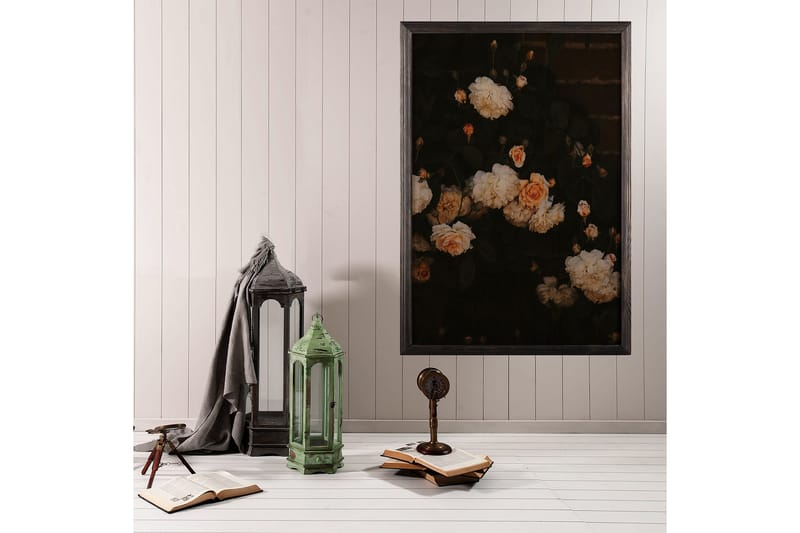 Dekorativ InnRammemet maling 35x50 cm - Flerfarget - Interiør - Maleri & posters - Lerretsbilder