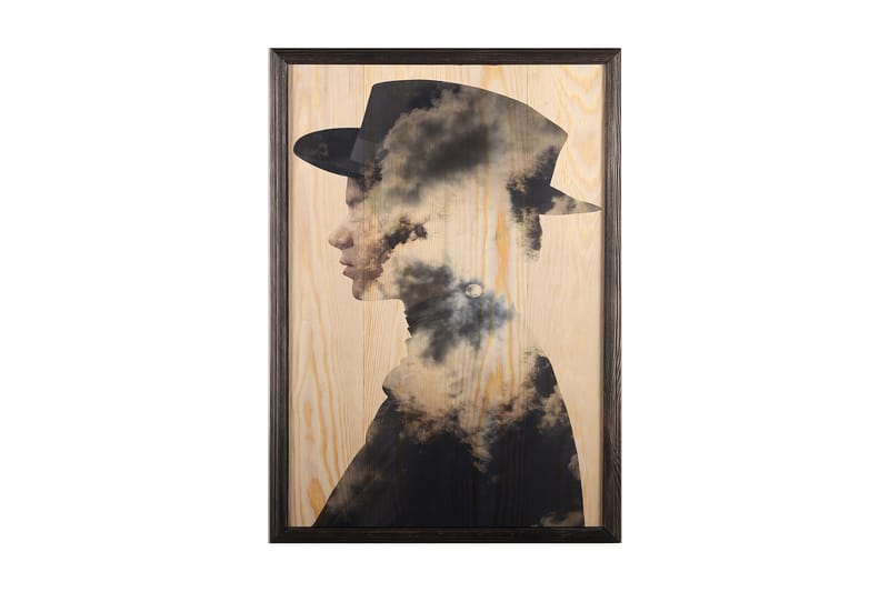 Dekorativ InnRammemet maling 35x50 cm - Flerfarget - Interiør - Maleri & posters - Lerretsbilder