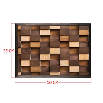 Dekorativ InnRammemet maling 35x50 cm - Flerfarget - Interiør - Maleri & posters - Lerretsbilder