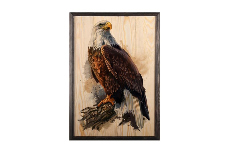 Dekorativ InnRammemet maling 35x50 cm - Flerfarget - Interiør - Maleri & posters - Lerretsbilder
