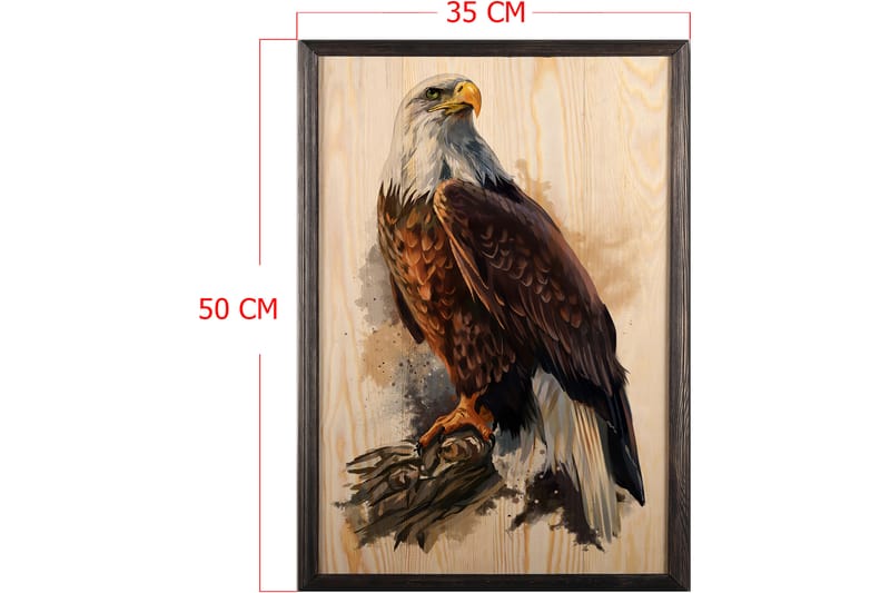 Dekorativ InnRammemet maling 35x50 cm - Flerfarget - Interiør - Maleri & posters - Lerretsbilder