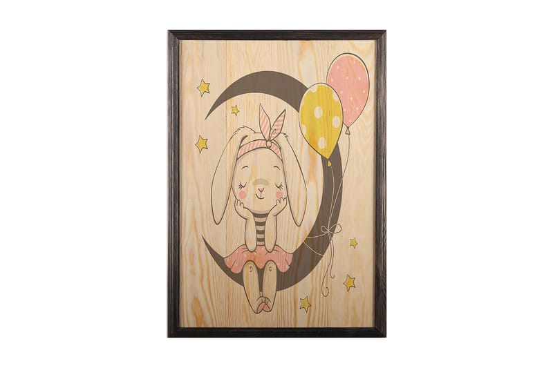 Dekorativ InnRammemet maling 35x50 cm - Flerfarget - Interiør - Maleri & posters - Lerretsbilder
