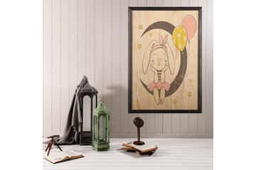 Dekorativ InnRammemet maling 35x50 cm - Flerfarget - Interiør - Maleri & posters - Lerretsbilder