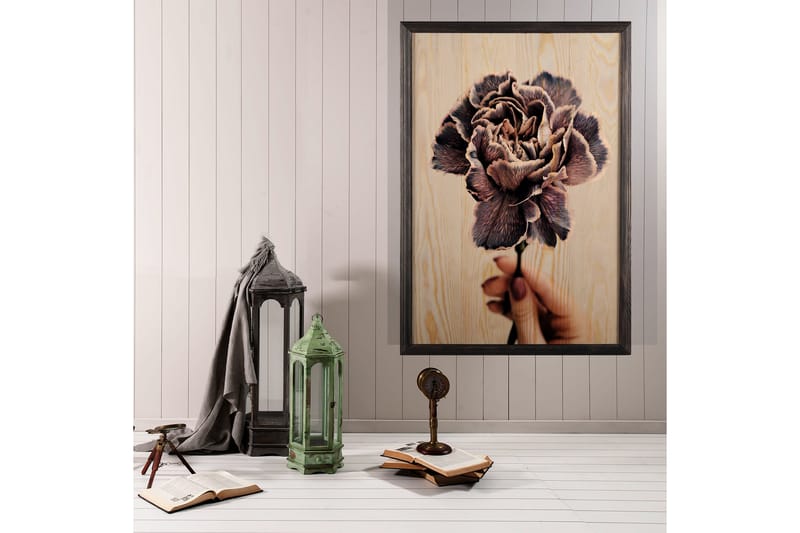 Dekorativ InnRammemet maling 35x50 cm - Flerfarget - Interiør - Maleri & posters - Lerretsbilder