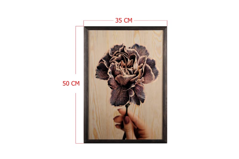 Dekorativ InnRammemet maling 35x50 cm - Flerfarget - Interiør - Maleri & posters - Lerretsbilder