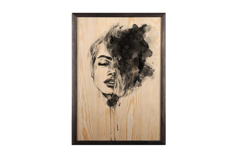 Dekorativ InnRammemet maling 35x50 cm - Flerfarget - Interiør - Maleri & posters - Lerretsbilder