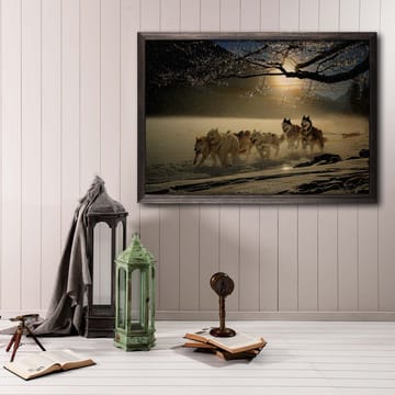 Dekorativ InnRammemet maling 50x70 cm - Flerfarget - Interiør - Maleri & posters - Lerretsbilder