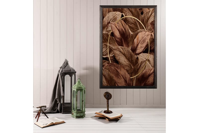 Dekorativ InnRammemet maling 50x70 cm - Flerfarget - Interiør - Maleri & posters - Lerretsbilder