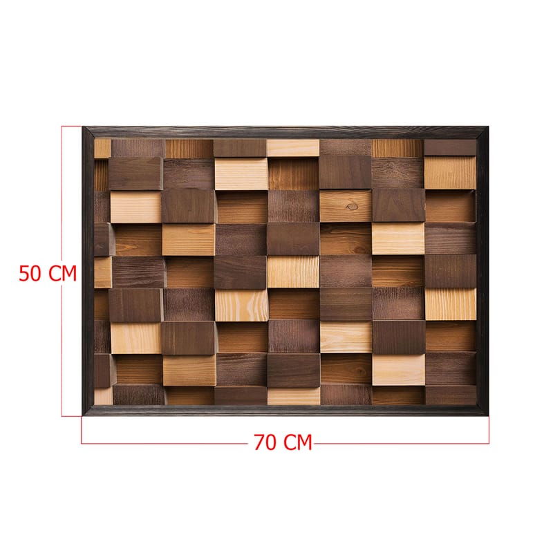 Dekorativ InnRammemet maling 50x70 cm - Flerfarget - Interiør - Maleri & posters - Lerretsbilder