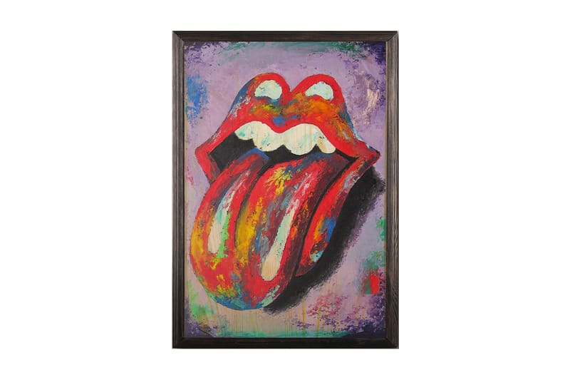 Dekorativ InnRammemet maling 50x70 cm - Flerfarget - Interiør - Maleri & posters - Lerretsbilder