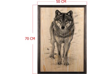 Dekorativ InnRammemet maling 50x70 cm - Flerfarget - Interiør - Maleri & posters - Lerretsbilder