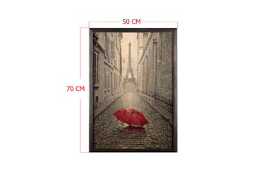 Dekorativ InnRammemet maling 50x70 cm - Flerfarget - Interiør - Maleri & posters - Lerretsbilder