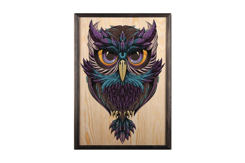 Dekorativ InnRammemet maling 50x70 cm - Flerfarget - Interiør - Maleri & posters - Lerretsbilder