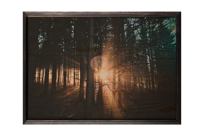 Dekorativ InnRammemet maling 50x70 cm - Flerfarget - Interiør - Maleri & posters - Lerretsbilder