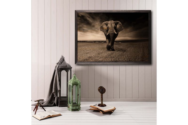 Dekorativ InnRammemet maling 50x70 cm - Flerfarget - Interiør - Maleri & posters - Lerretsbilder