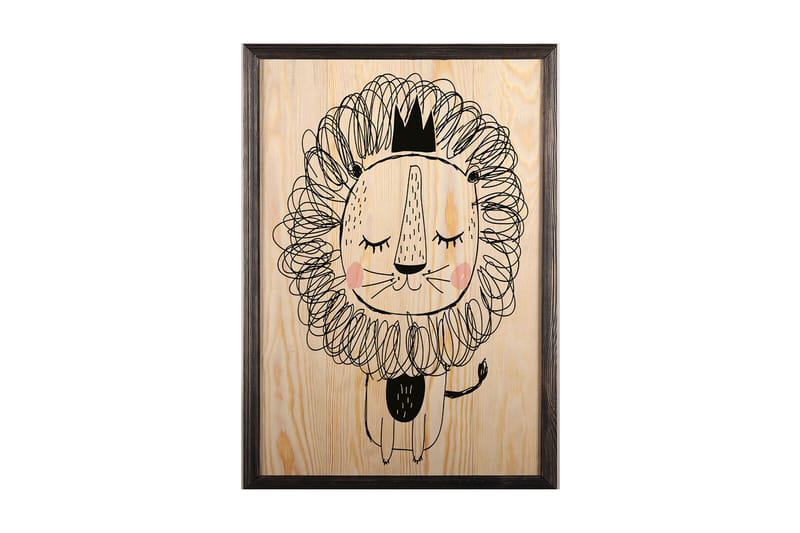 Dekorativ InnRammemet maling 50x70 cm - Flerfarget - Interiør - Maleri & posters - Lerretsbilder