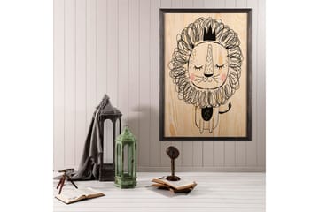 Dekorativ InnRammemet maling 50x70 cm - Flerfarget - Interiør - Maleri & posters - Lerretsbilder