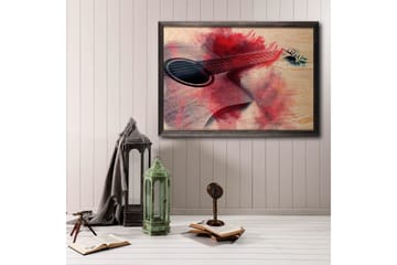 Dekorativ InnRammemet maling 50x70 cm - Flerfarget - Interiør - Maleri & posters - Lerretsbilder