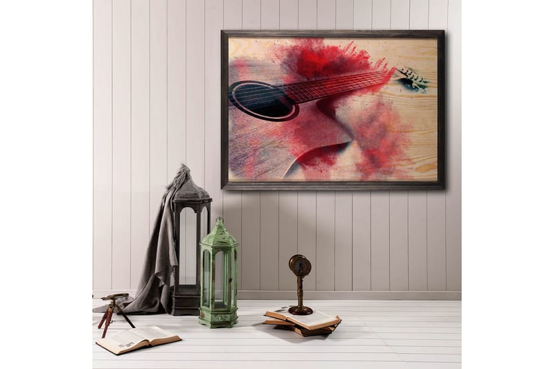 Dekorativ InnRammemet maling 50x70 cm - Flerfarget - Interiør - Maleri & posters - Lerretsbilder
