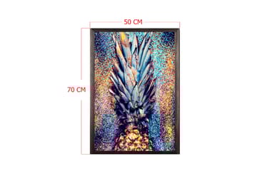 Dekorativ InnRammemet maling 50x70 cm - Flerfarget - Interiør - Maleri & posters - Lerretsbilder