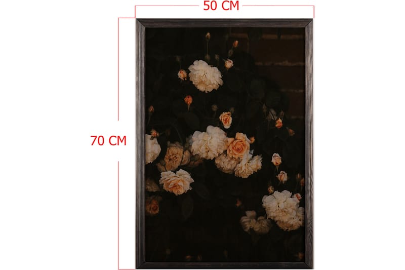 Dekorativ InnRammemet maling 50x70 cm - Flerfarget - Interiør - Maleri & posters - Lerretsbilder