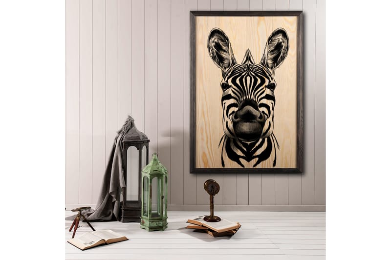 Dekorativ InnRammemet maling 50x70 cm - Flerfarget - Interiør - Maleri & posters - Lerretsbilder